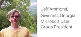 jeff of Gwinnett Georgia microsoft user group